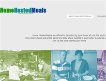 Tablet Screenshot of homehostedmeals.com